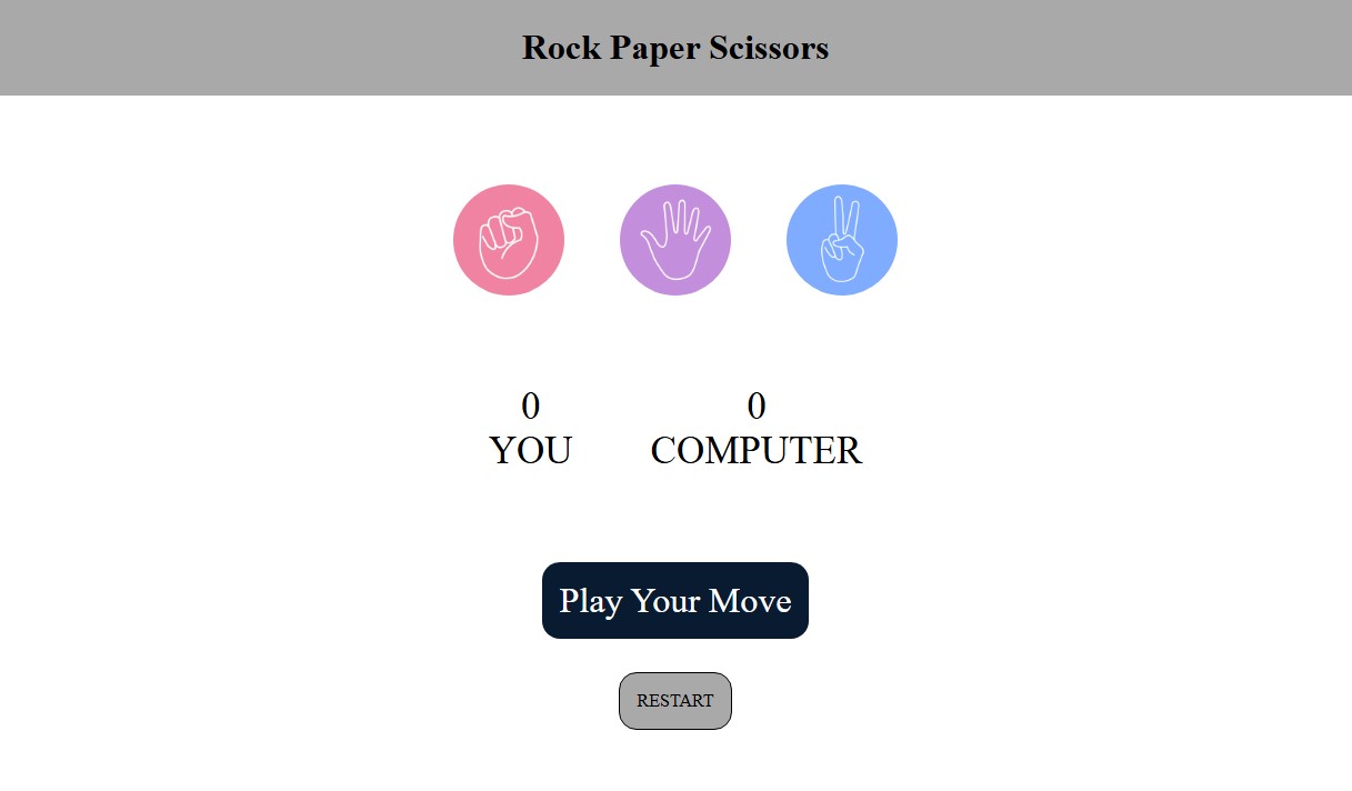 Rock Paper Scissors Screenshot